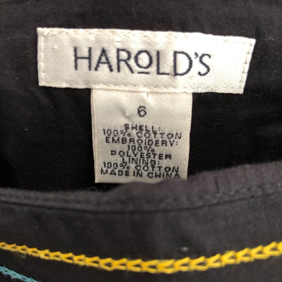 Multi-Color Embroidered Skirt - Picture 3 of 3